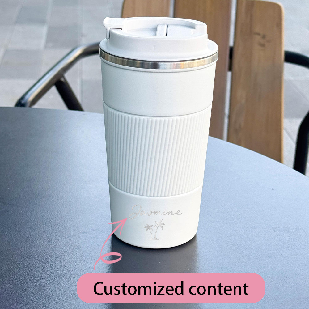 Coffee Equipment With Name - Custom Name Engraved Stainless Steel Coffee