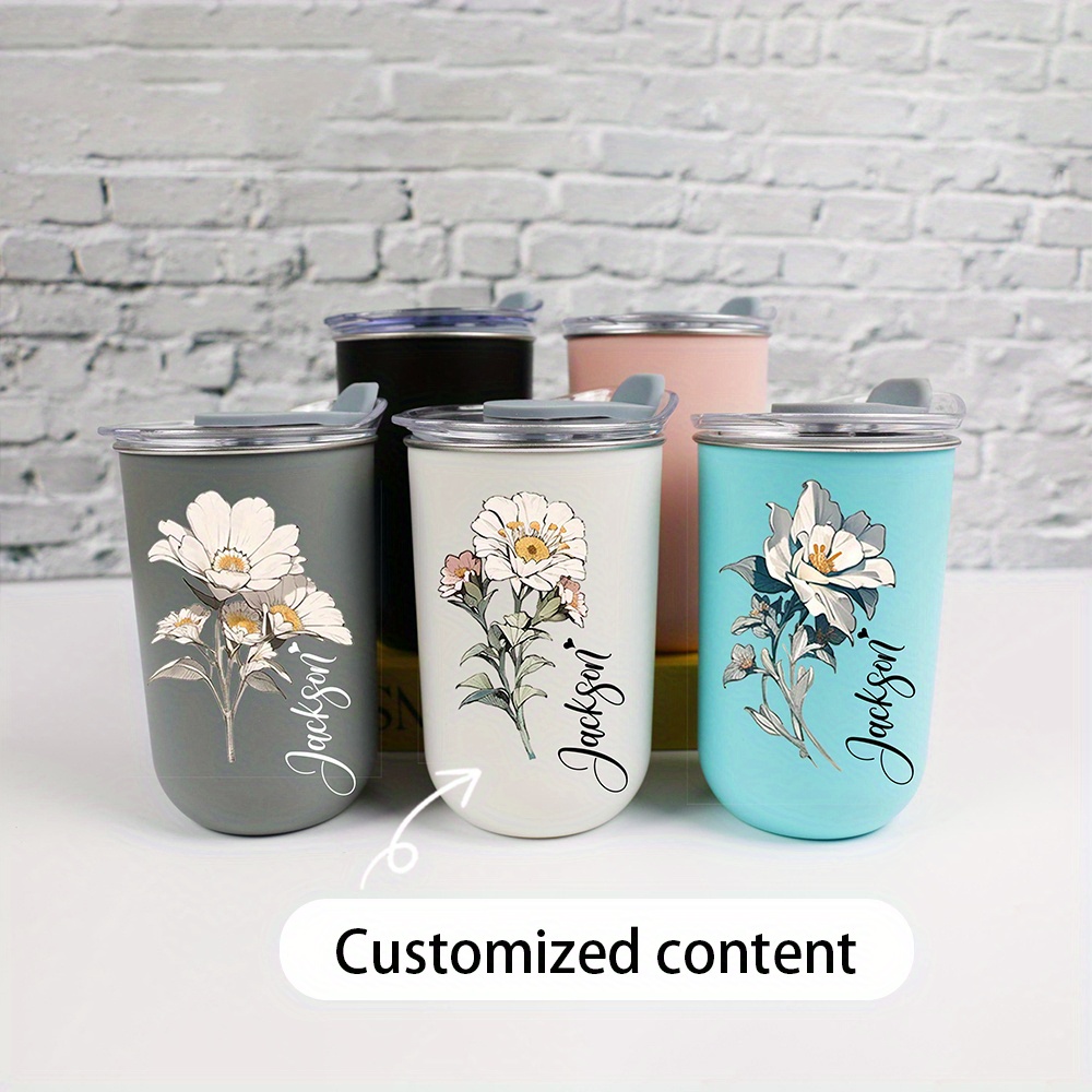 Custom Name Vintage White Flor - Vintage Coffee Equipment recension och pris