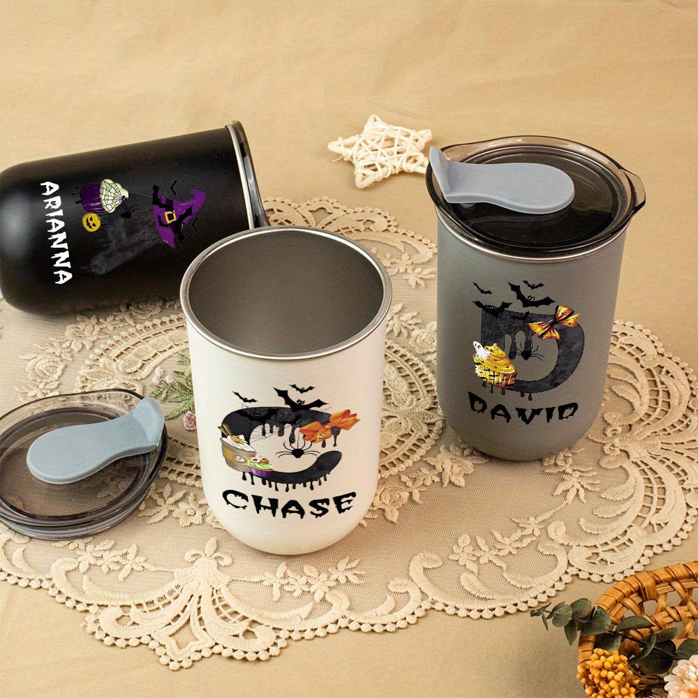 Custom Halloween Monogram Name - Coffee Equipment With Name recension och pris