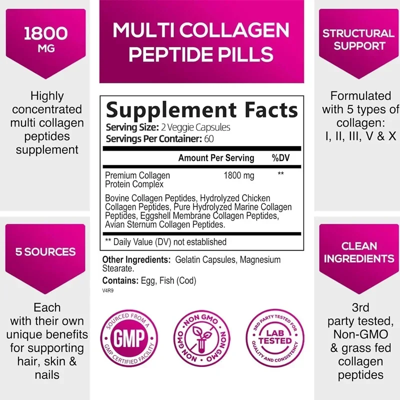 Multiple Collagen - Skin, Join - Coffee X recension och pris