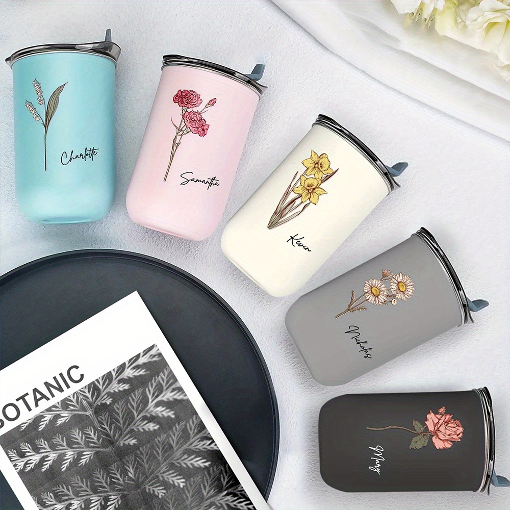 Personalized Birth Flower Coff - Coffee Equipment With Name recension och pris