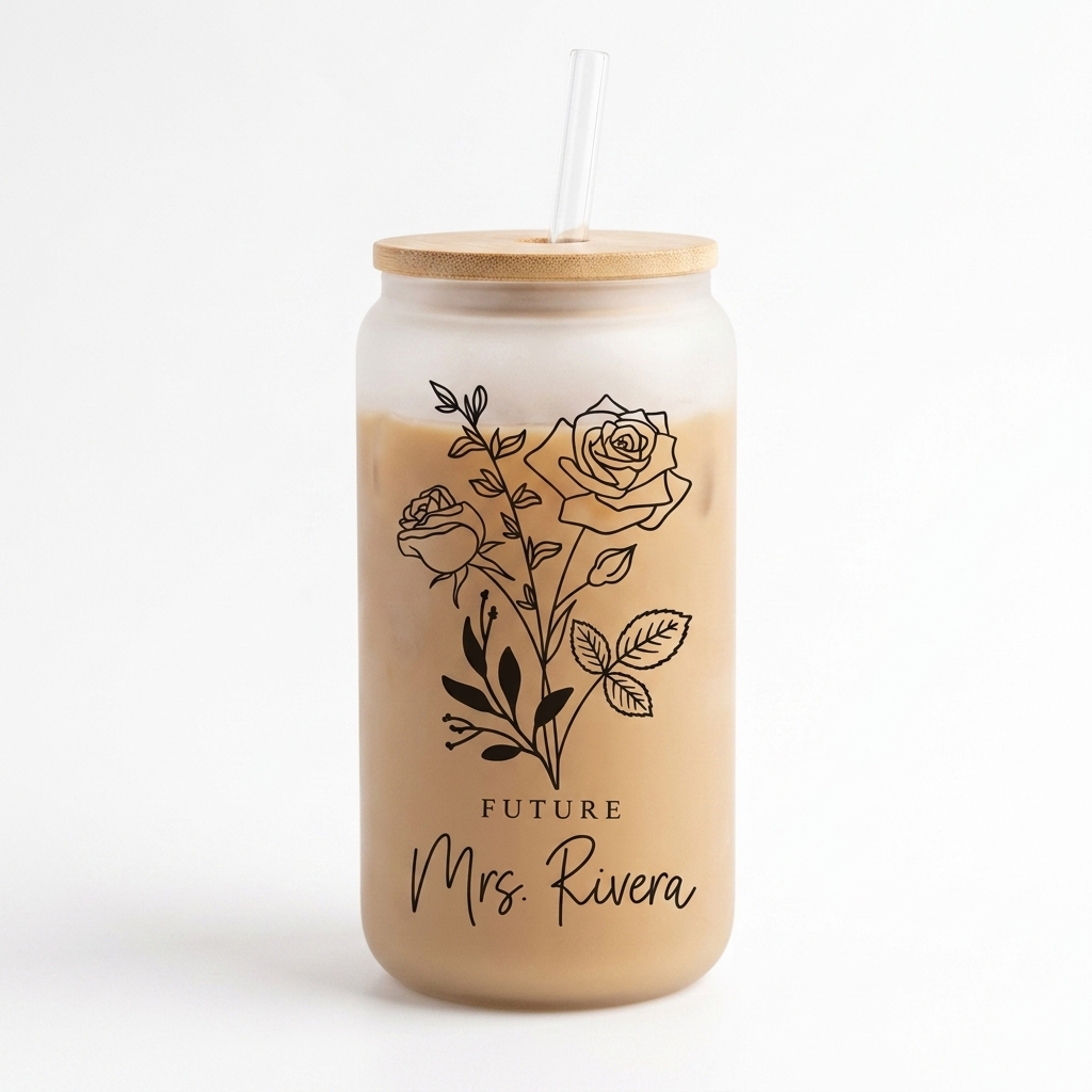 Personalized Name Glass Cup, C - Coffee Equipment With Name recension och pris