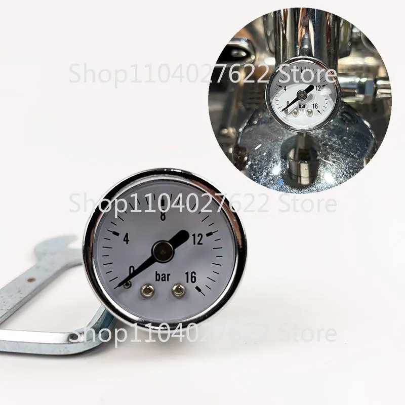 E61 semi-automatic coffee mach - Pressure Gauge Espresso recension och pris