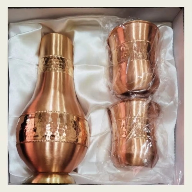 1500ML Smooth Copper Water Jug - Vintage Coffee Equipment recension och pris