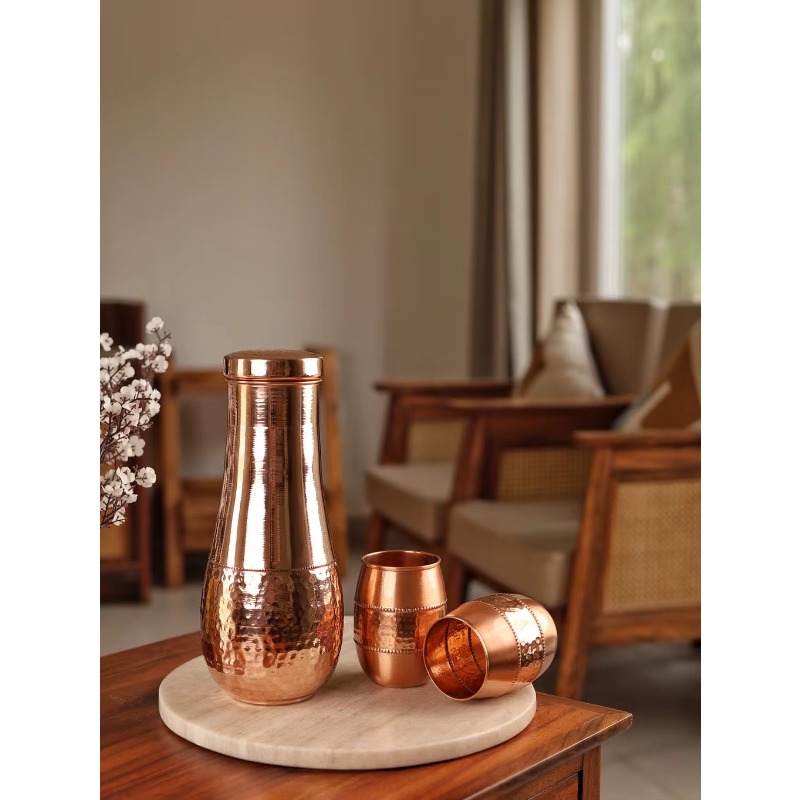 1500ML Smooth Copper Water Jug - Vintage Coffee Equipment recension och pris