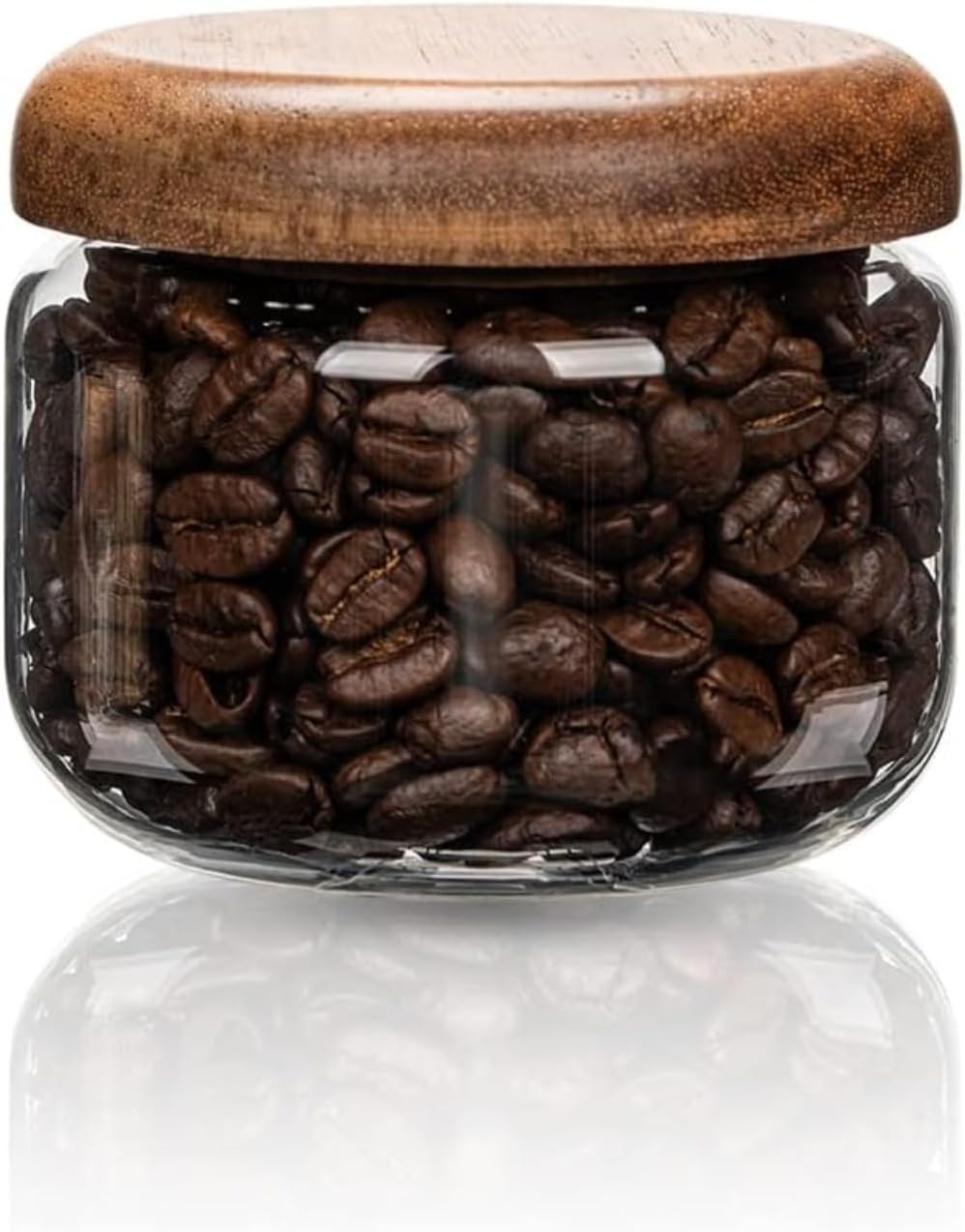 Glass Food  Containers with Wo - Coffee X recension och pris