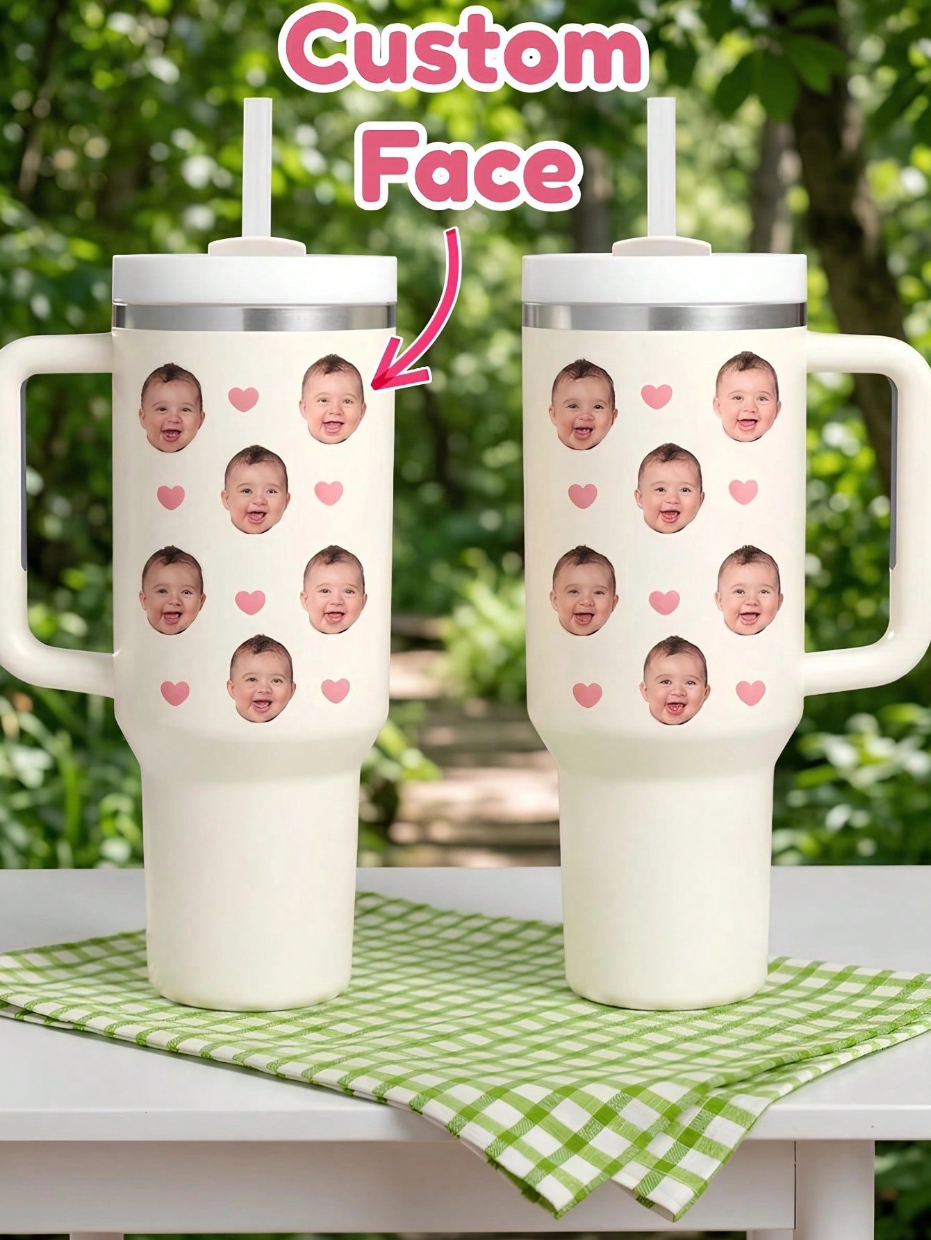 Custom Face Insulated Tumbler  - Coffee Equipment With Name recension och pris