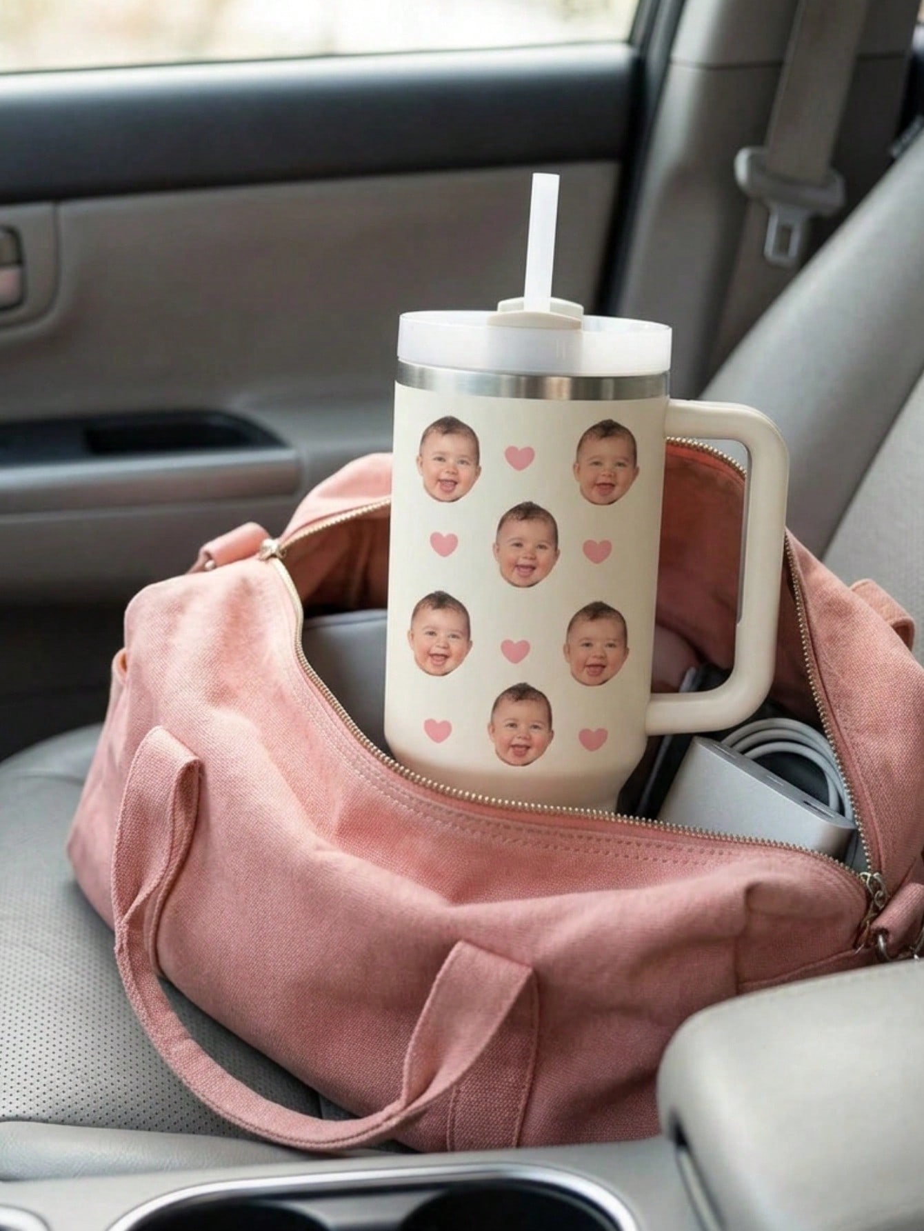 Custom Face Insulated Tumbler  - Coffee Equipment With Name recension och pris