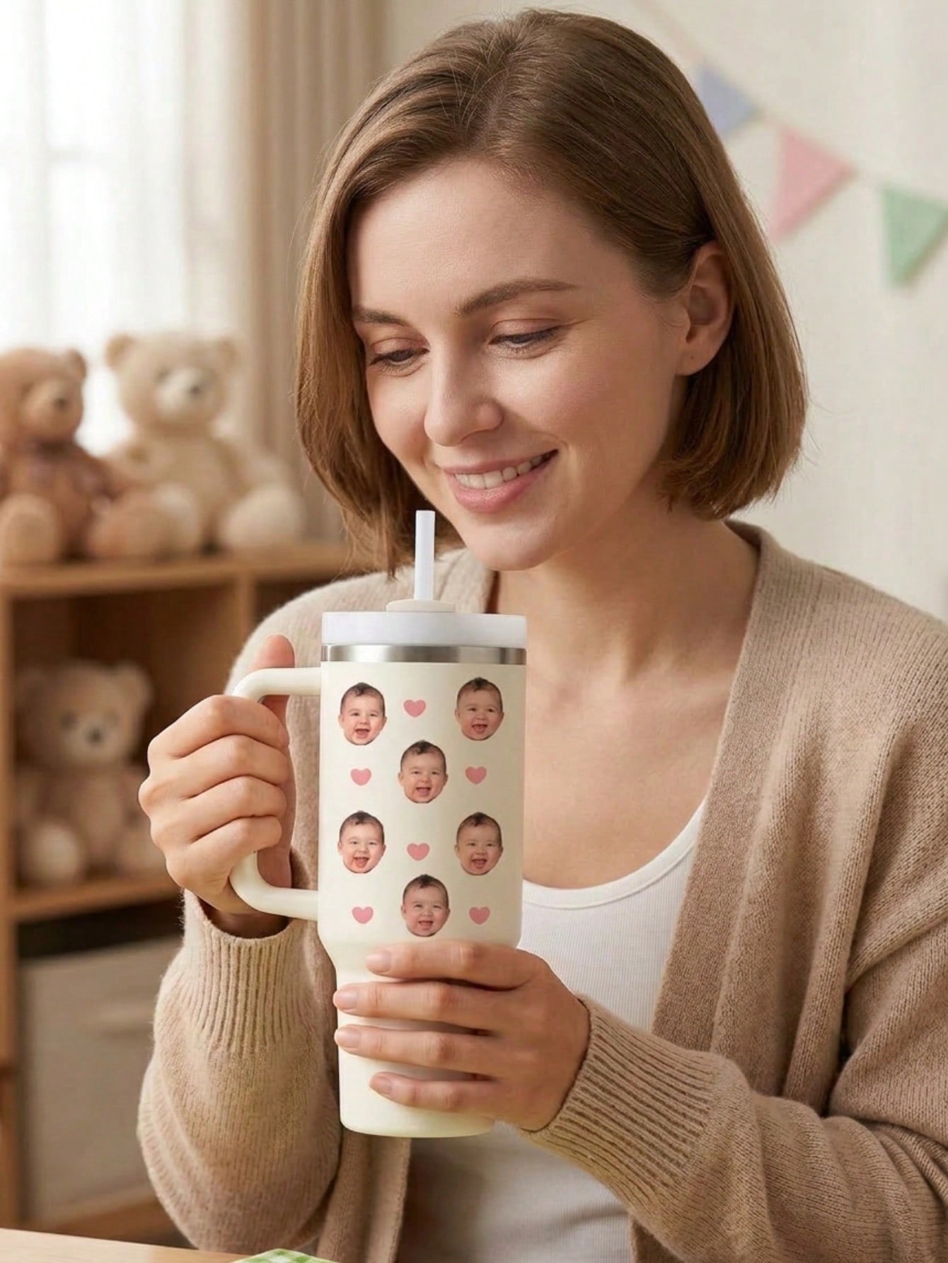 Custom Face Insulated Tumbler  - Coffee Equipment With Name recension och pris