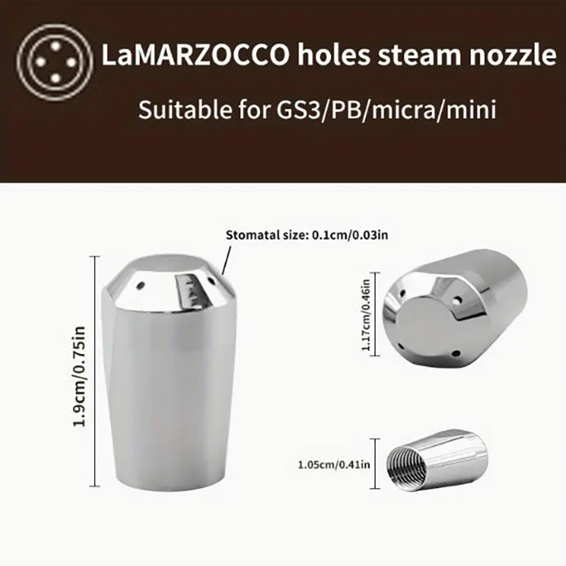 Coffee Maker Steam Nozzle Stai - Pressure Gauge Espresso recension och pris