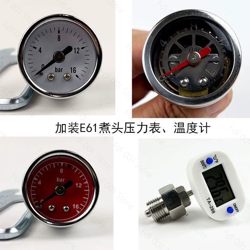 E61 Espresso Machine Upgrade K - Pressure Gauge Espresso recension och pris